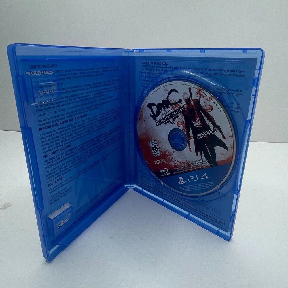 DmC Devil May Cry Definitive Edition PS4 Capcom (PlayStation 4) No Manual